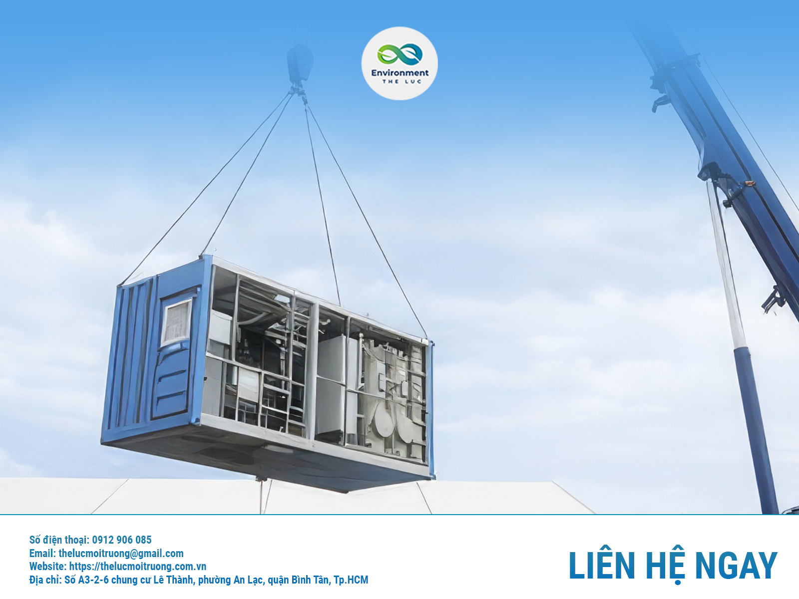 HỆ THỐNG XỬ LÝ NƯỚC THẢI DẠNG CONTAINER DI ĐỘNG