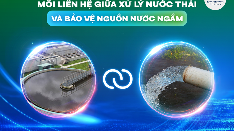 MỐI LIÊN HỆ GIỮA XỬ LÝ NƯỚC THẢI VÀ BẢO VỆ NGUỒN NƯỚC NGẦM